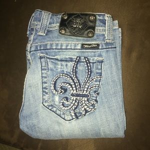 Boot cut miss me jeans size 27
